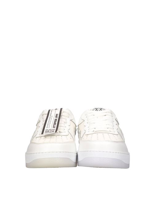 Leather sneakers. NEW DROP model ENTERPRISE JAPAN | NEW DROP M -LOW SBIANCO